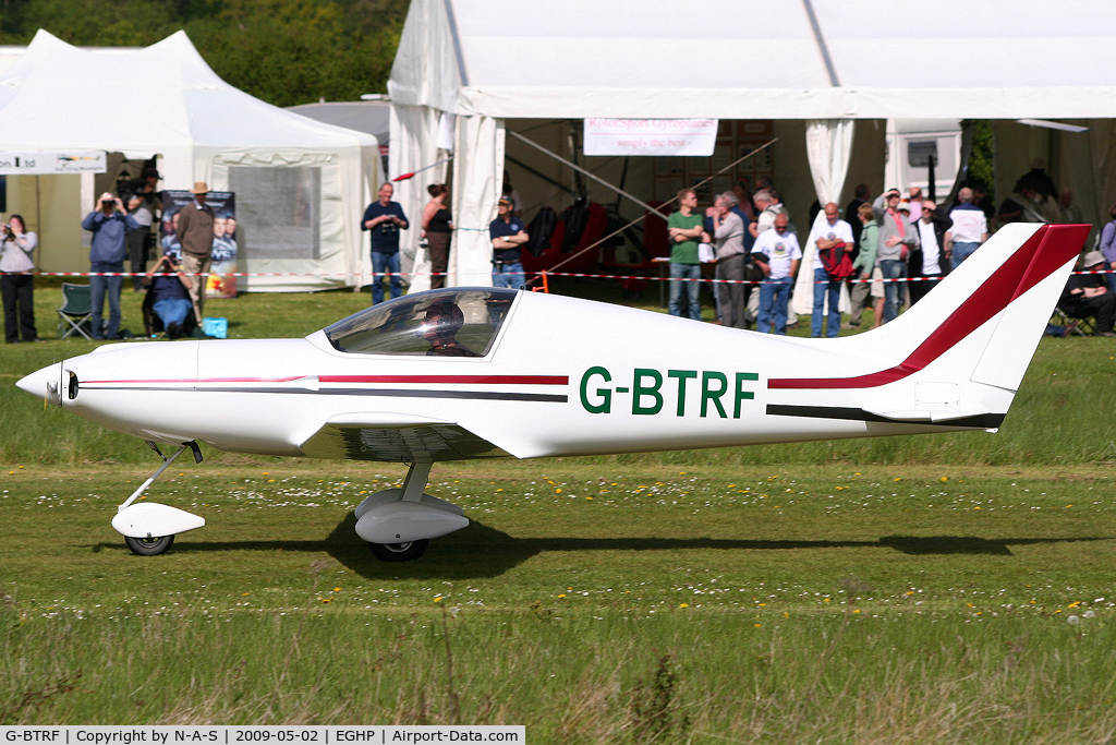 G-BTRF, 1997 Aero Designs Pulsar C/N PFA 202-12051, Micro Trade Fair