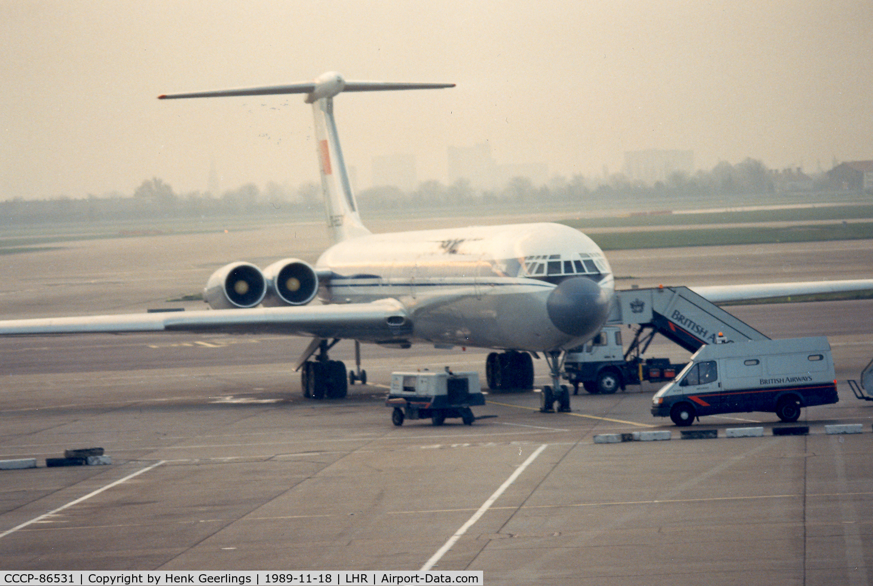 CCCP-86531, 1982 Ilyushin IL-62M C/N 4242654, Aeroflot
