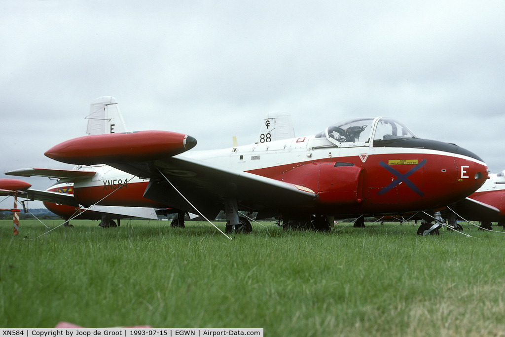 XN584, 1961 Hunting P-84 Jet Provost T.3A C/N PAC/W/11826, PAC/W/11826