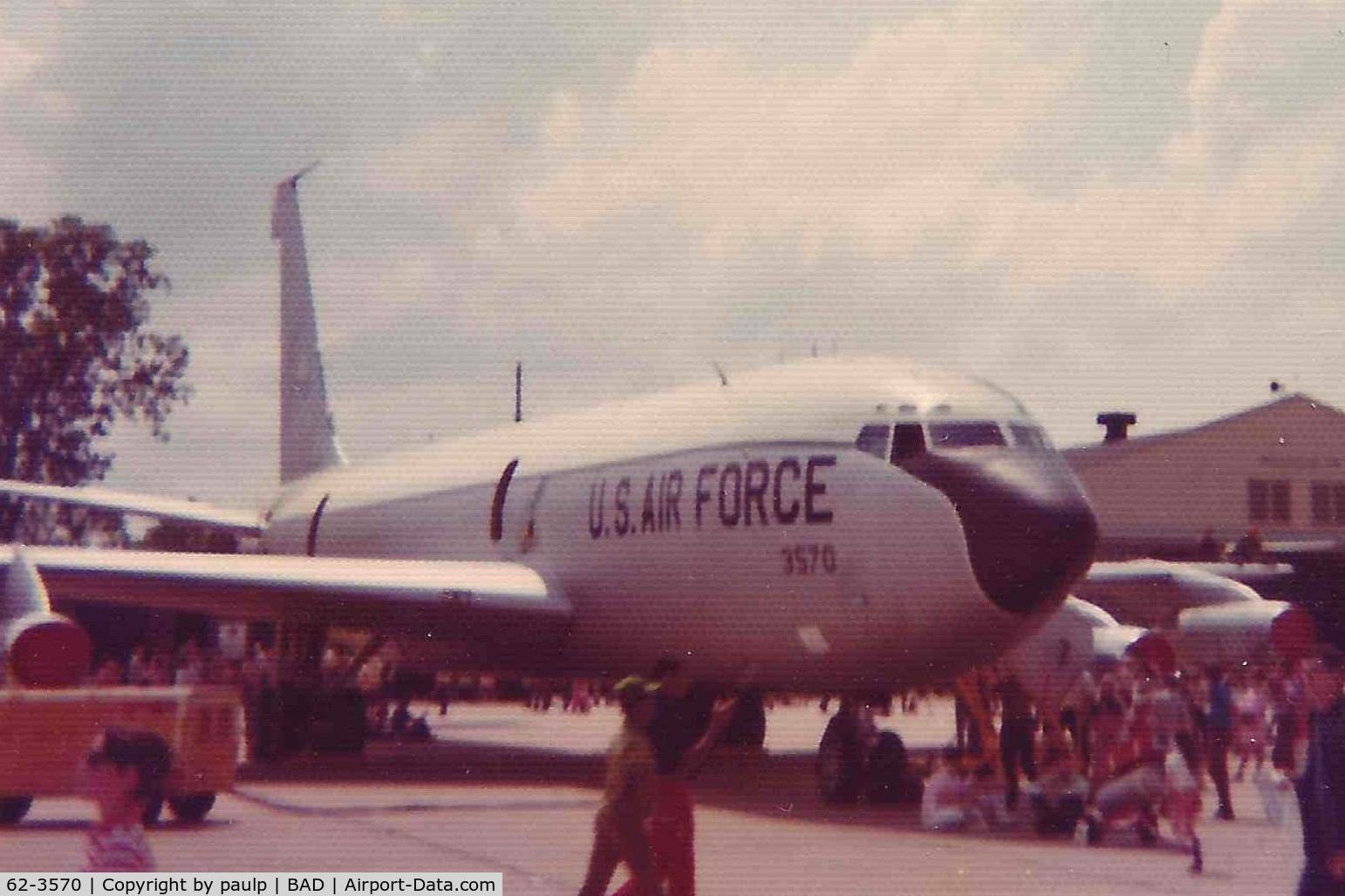 62-3570, 1962 Boeing EC-135 Stratolifter C/N 18553, Barksdale Air Force Base 