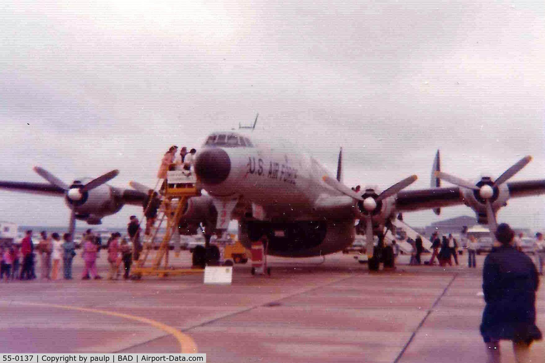 55-0137, 1955 Lockheed EC-121T Warning Star C/N 1049A-4410, Barksdale Air Force Base 