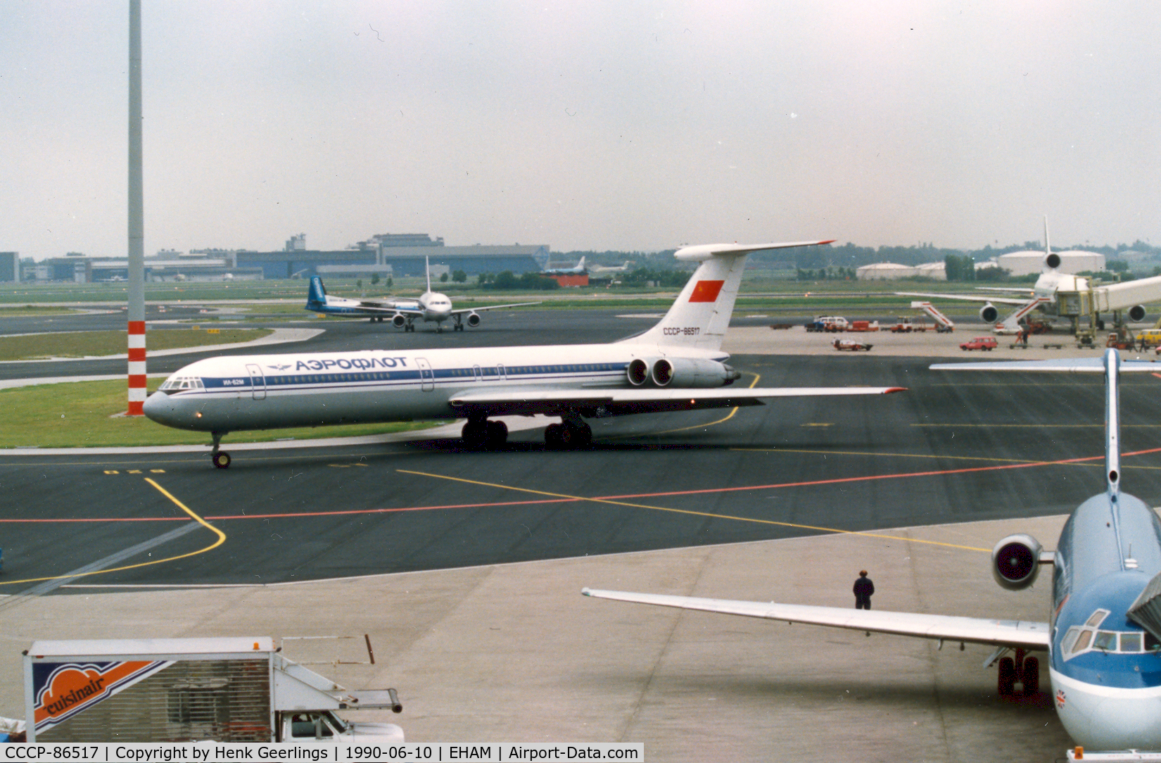 CCCP-86517, 1981 Ilyushin Il-62M C/N 3139732, Aeroflot