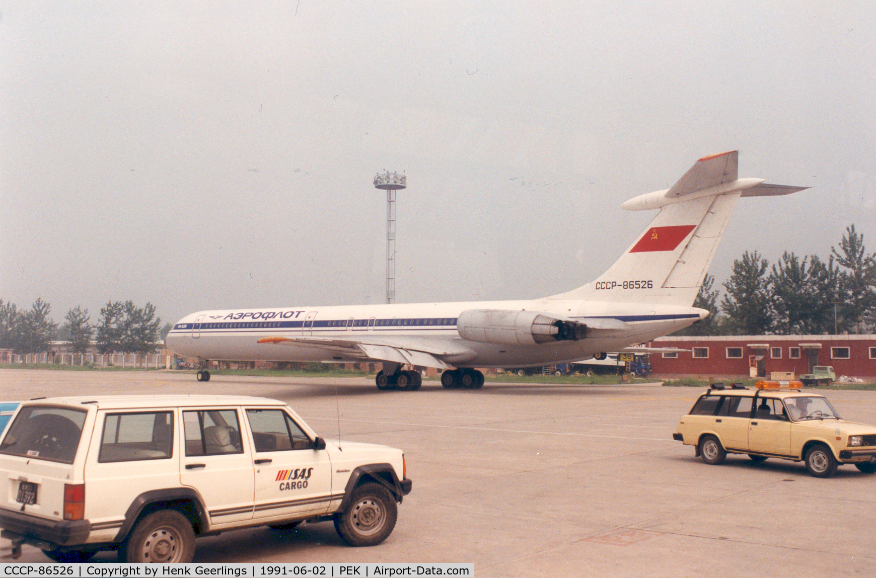 CCCP-86526, 1989 Ilyushin IL-62M C/N 2951447, Aeroflot