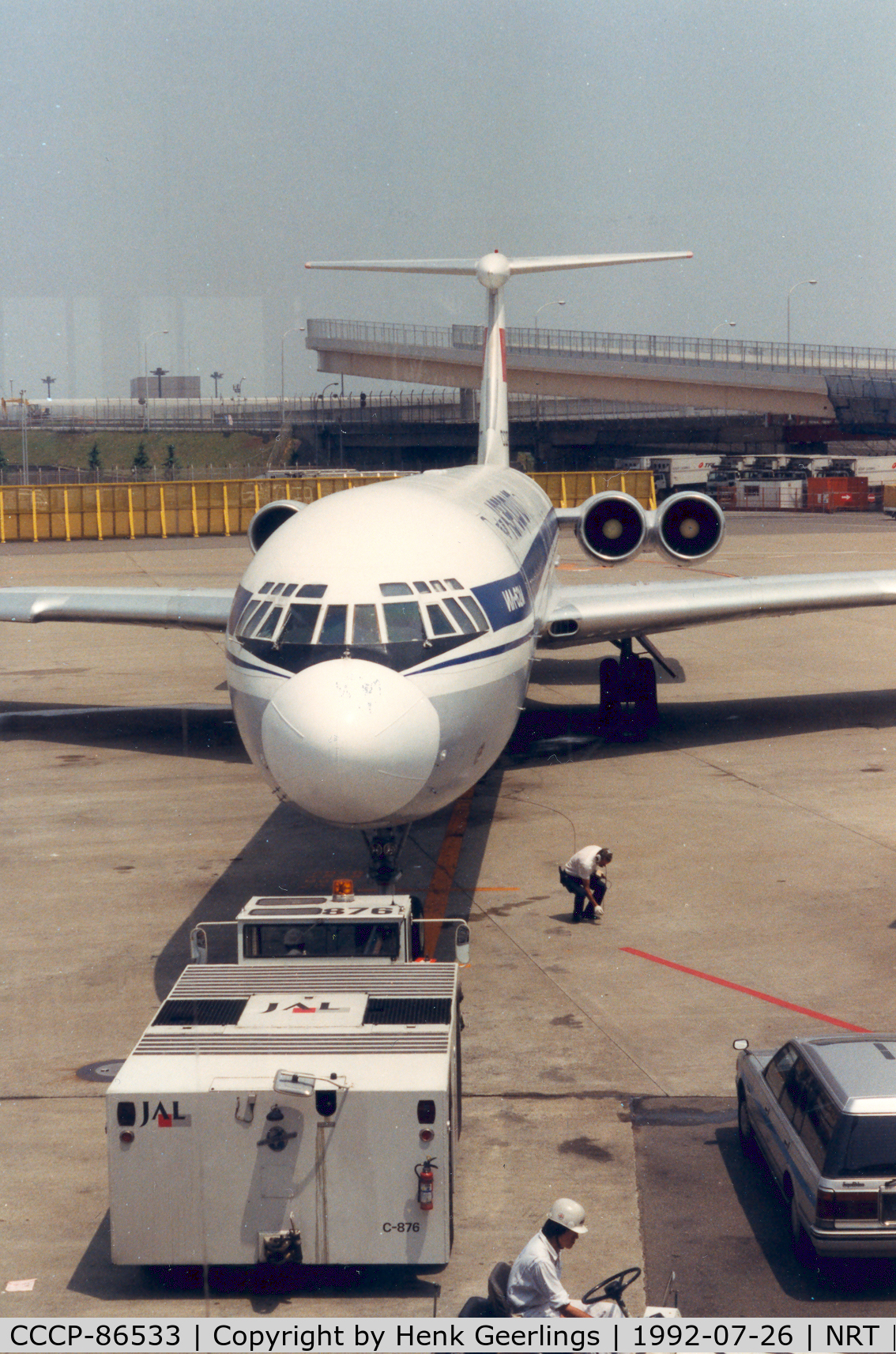 CCCP-86533, 1983 Ilyushin IL-62M C/N 1343123, Aeroflot