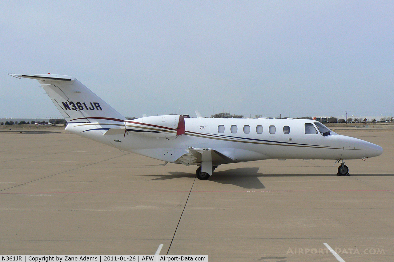 N361JR, 2007 Cessna 525A CitationJet CJ2+ C/N 525A0361, At Alliance Airport - Fort Worth, TX