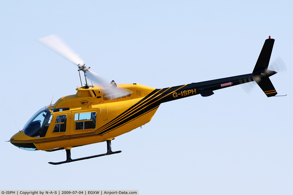 G-ISPH, 1992 Bell 206B JetRanger III C/N 4259, Pleasure flights