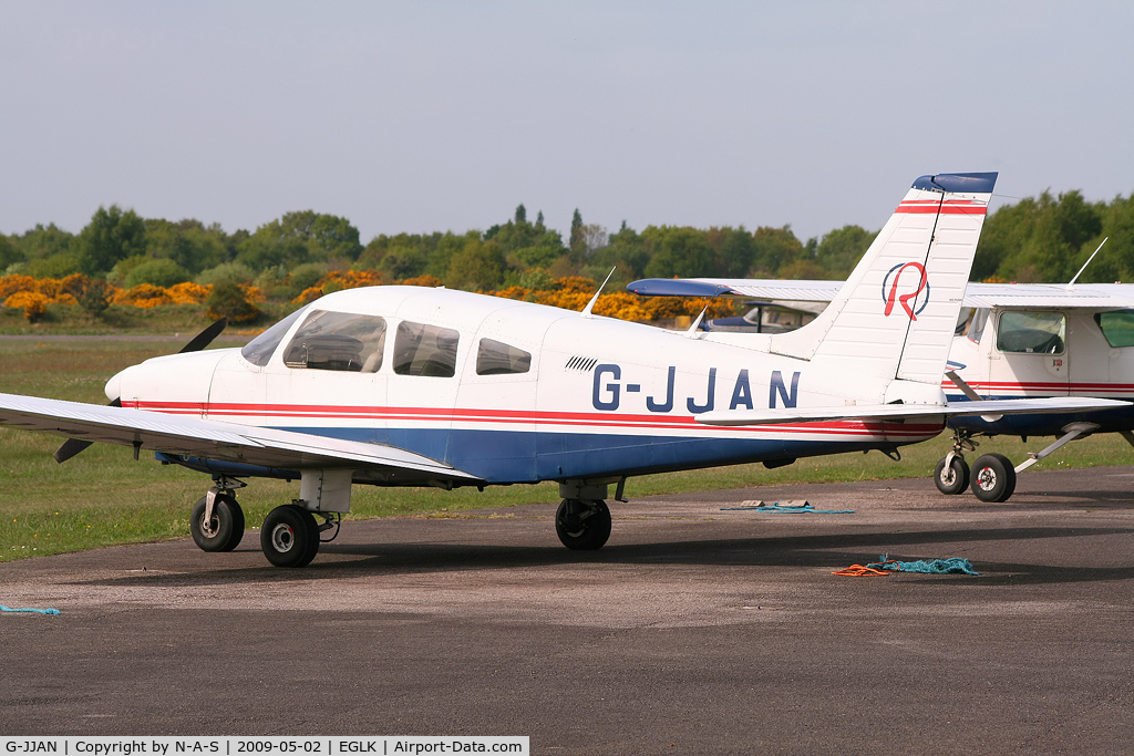 G-JJAN, 1986 Piper PA-28-181 Cherokee Archer II C/N 28-90007, Based