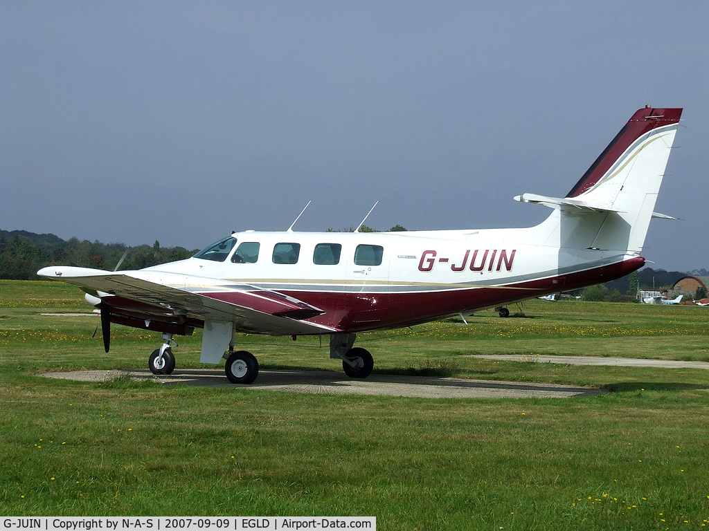 G-JUIN, 1982 Cessna T303 Crusader C/N T30300014, Based