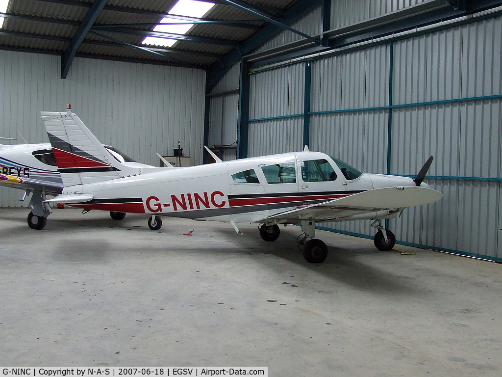 G-NINC, 1972 Piper PA-28-180 Cherokee C/N 28-7205016, Based