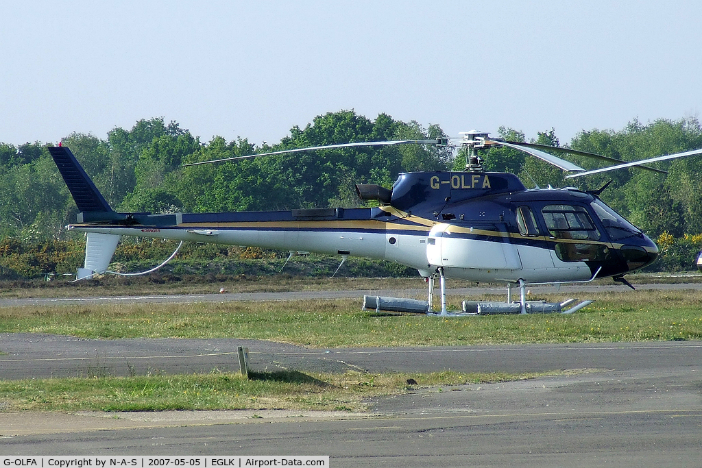 G-OLFA, 1998 Eurocopter AS-350B-3 Ecureuil Ecureuil C/N 3108, Based