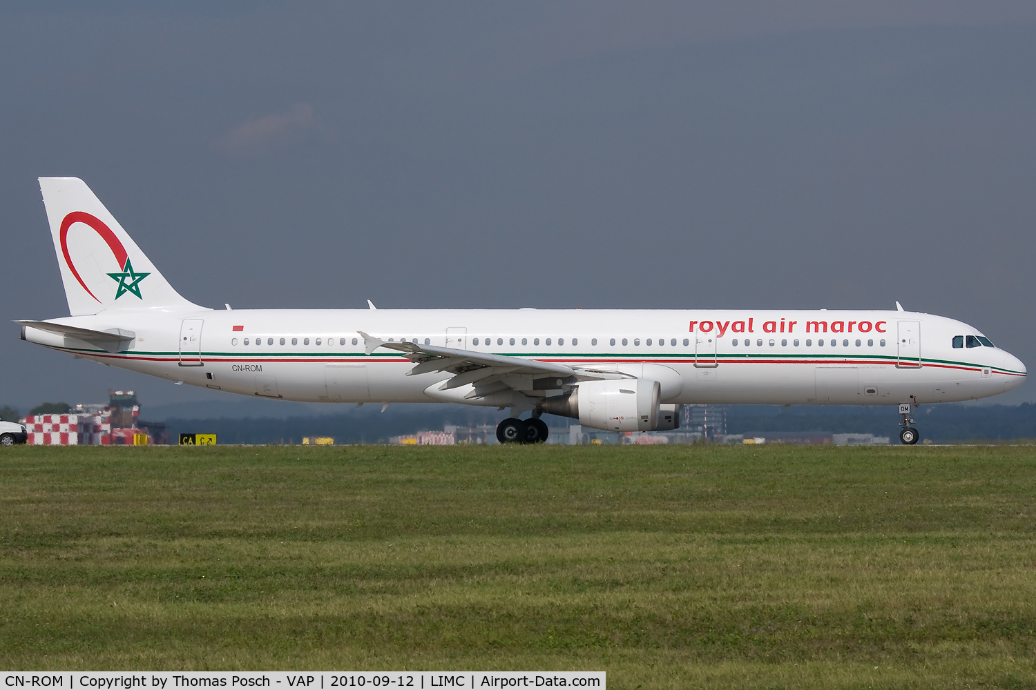 CN-ROM, 2007 Airbus A321-211 C/N 3070, Royal Air Maroc