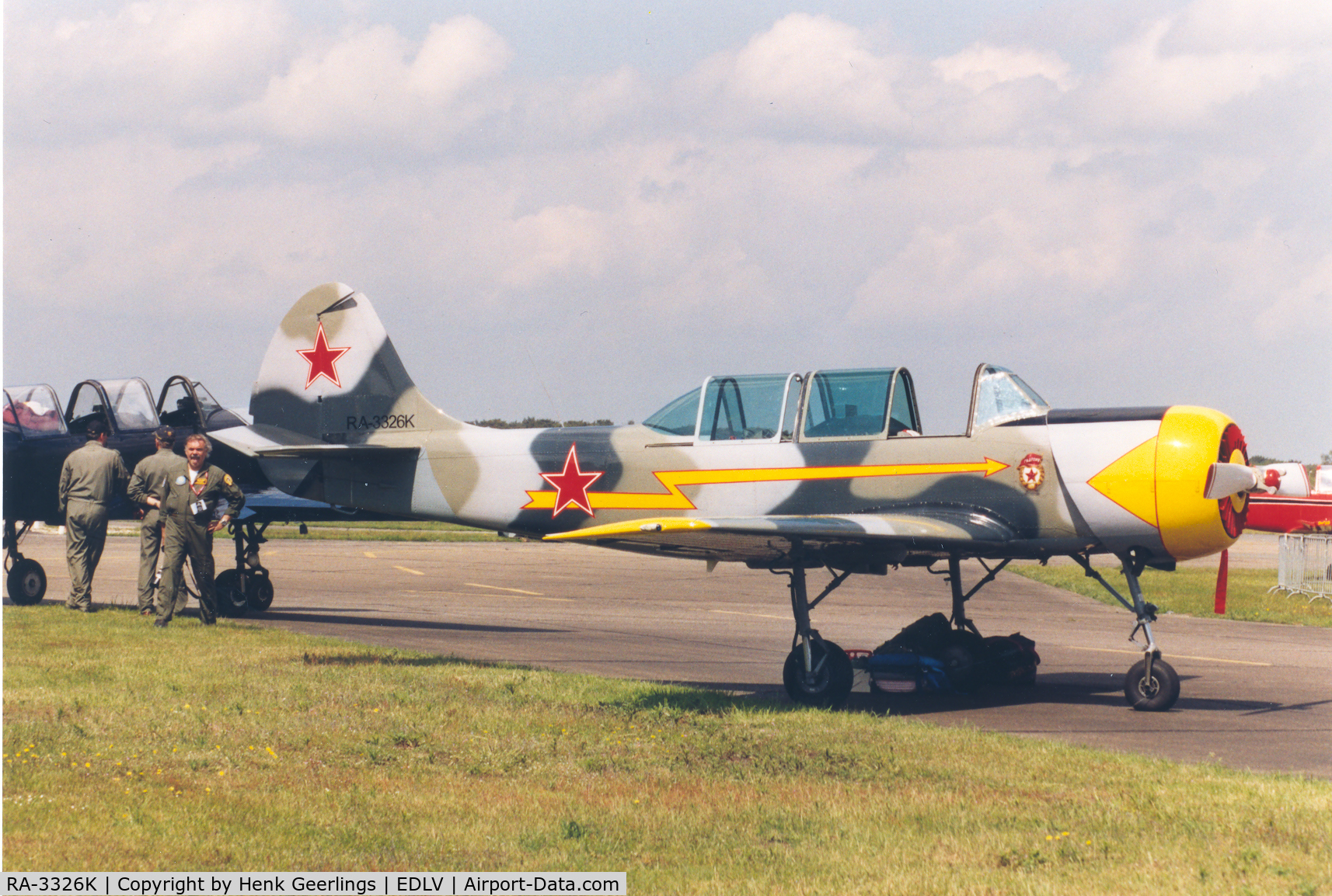 RA-3326K, 1987 Bacau Yak-52 C/N 877401, Niederrhein Air Show