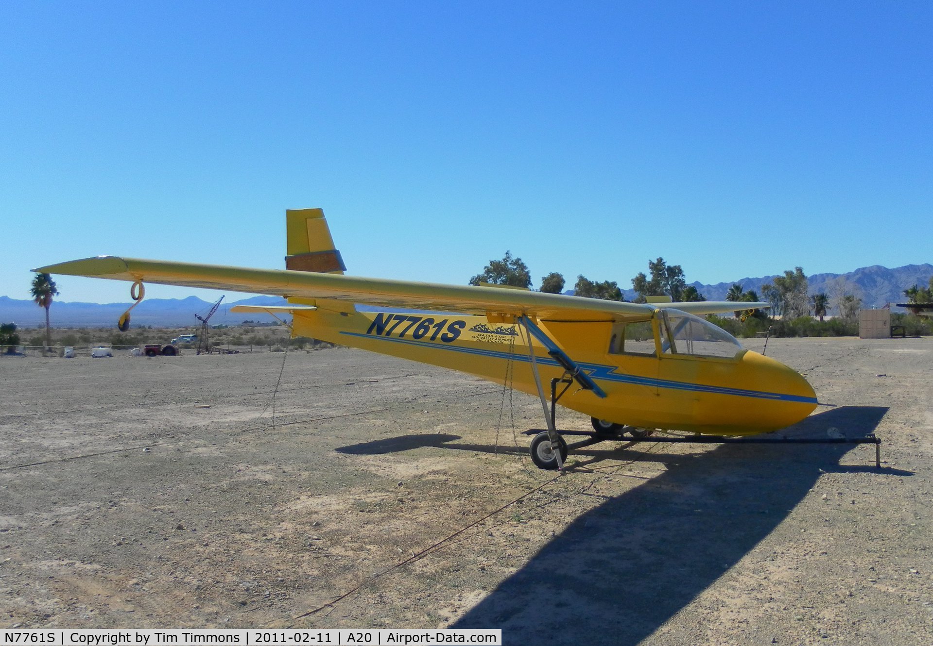 N7761S, Schweizer SGS 2-33A C/N 131, Sheble Aviation Glider Trainer
