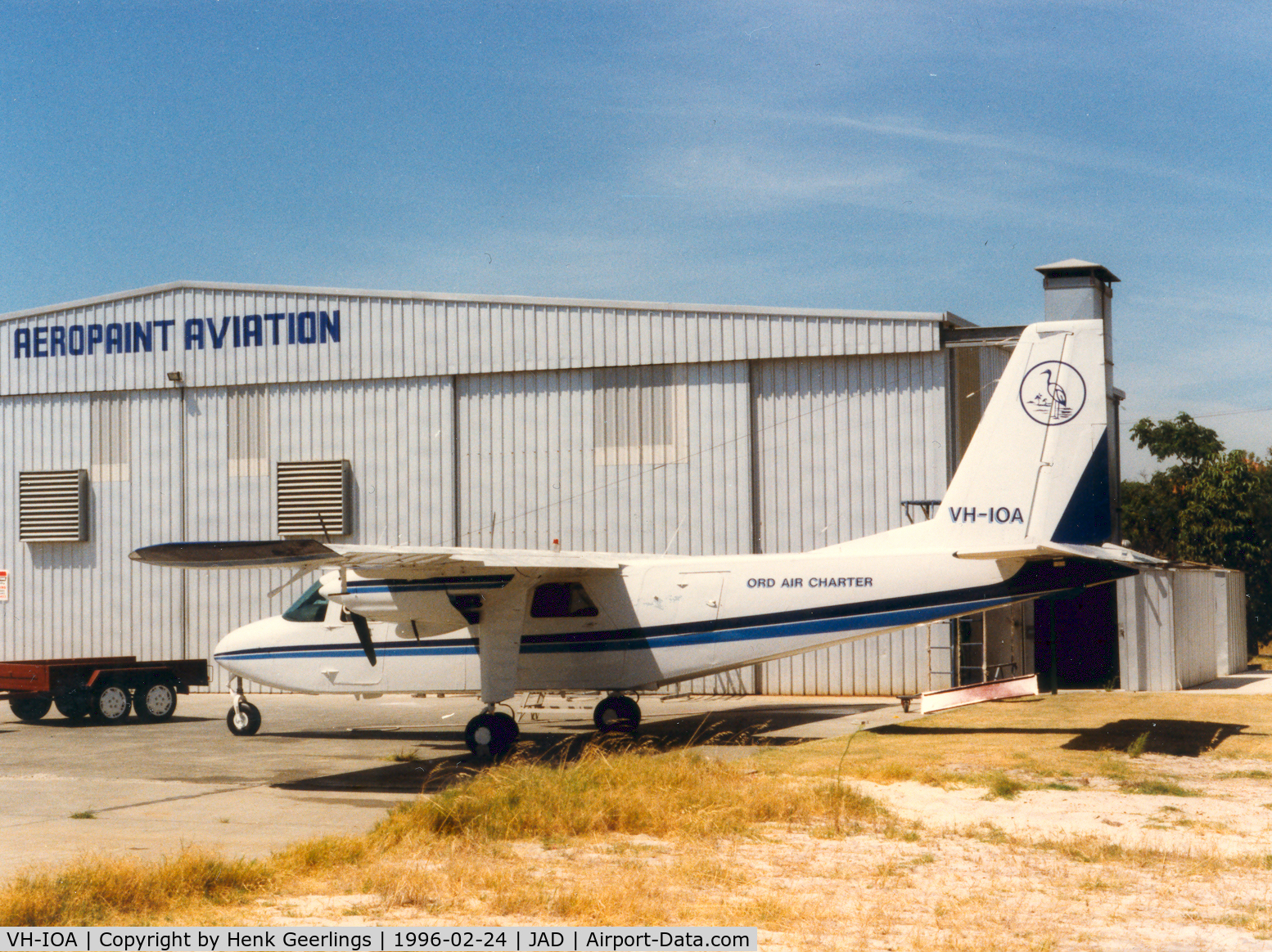 VH-IOA, 1977 Britten-Norman BN-2A-20 Islander C/N 842, ORD Air Charter