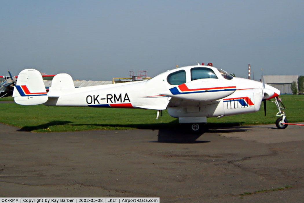 OK-RMA, 1962 Let Let L-200D Morava C/N 171124, LET L-200D Morava [171124] Prague-Letnany~OK 08/05/2002