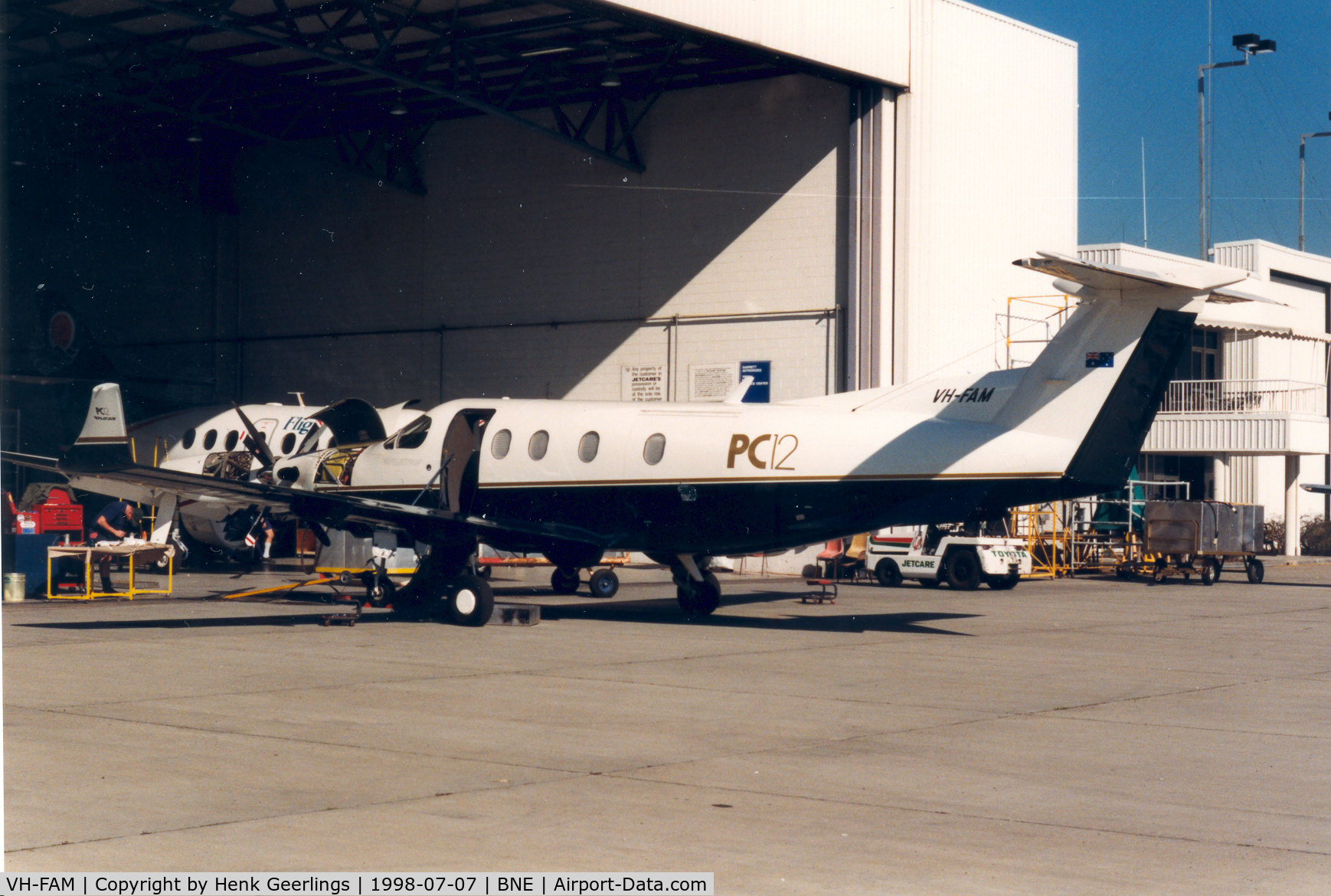 VH-FAM, 1997 Pilatus PC-12/45 C/N 161, Farnsway Australia