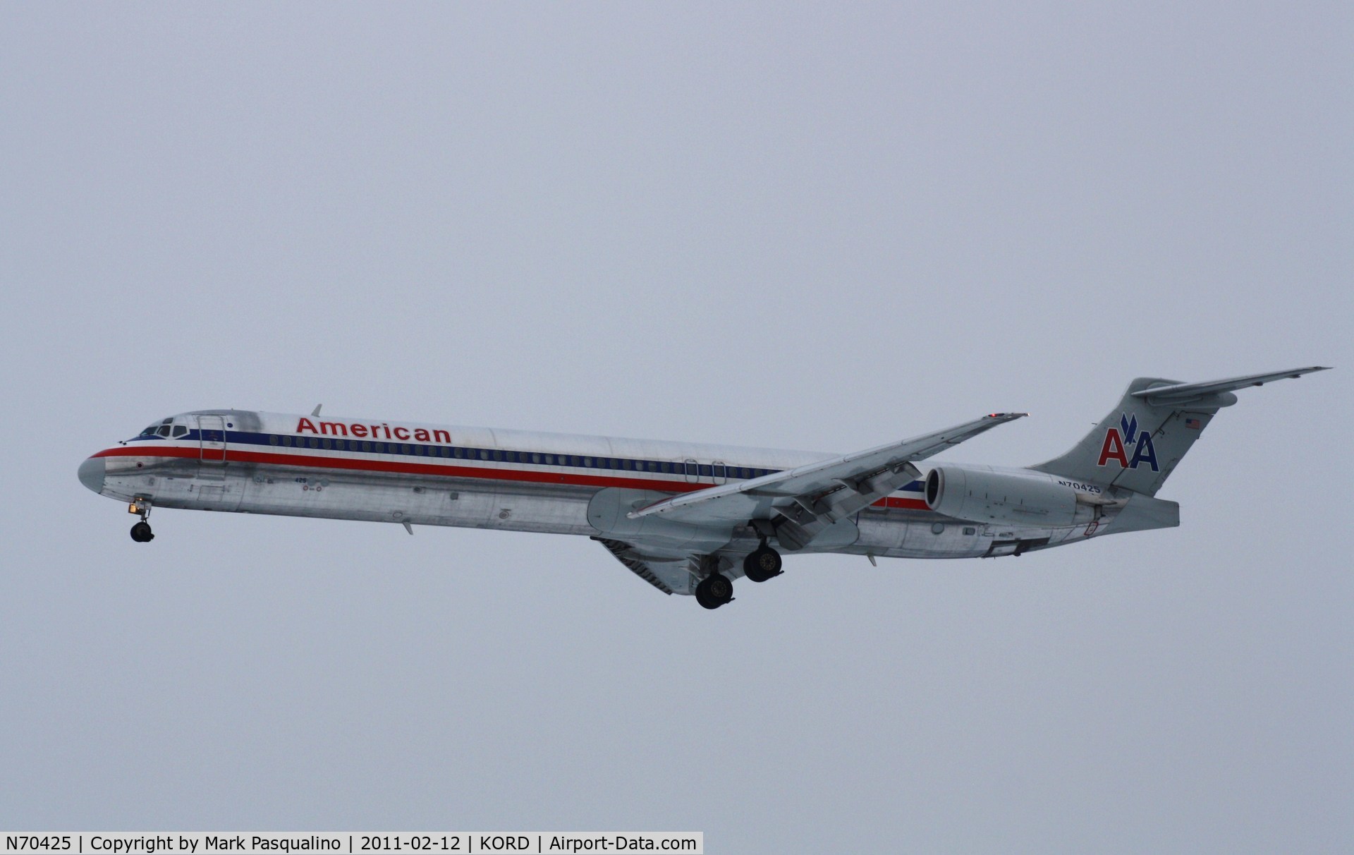 N70425, 1986 McDonnell Douglas MD-82 (DC-9-82) C/N 49337, MD-82