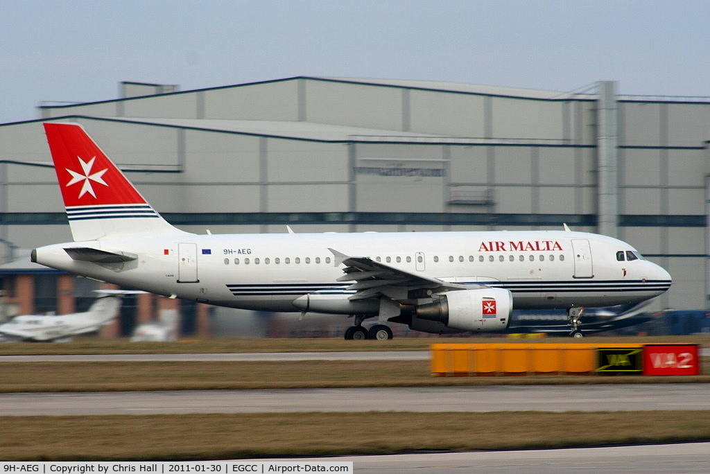 9H-AEG, 2003 Airbus A319-112 C/N 2113, Air Malta