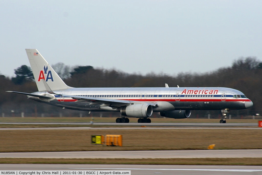 N185AN, 2001 Boeing 757-223 C/N 32379, American Airlines