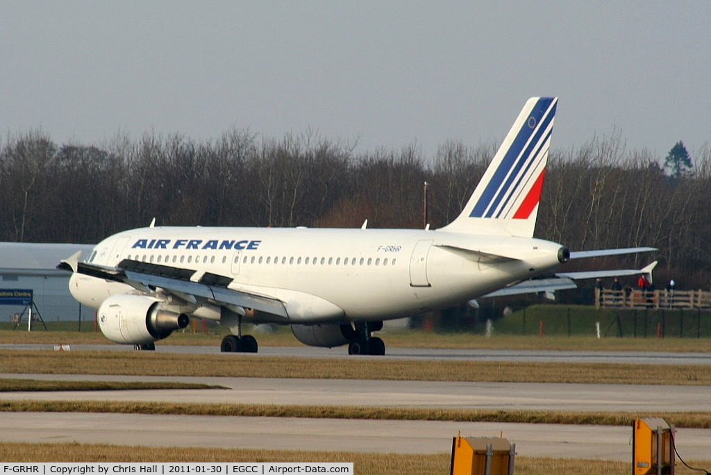 F-GRHR, 2001 Airbus A319-111 C/N 1415, Air France