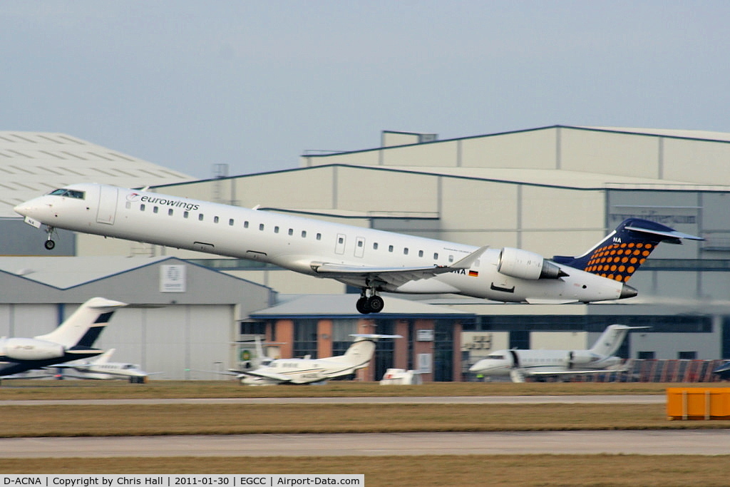 D-ACNA, 2009 Bombardier CRJ-900 NG (CL-600-2D24) C/N 15229, Eurowings