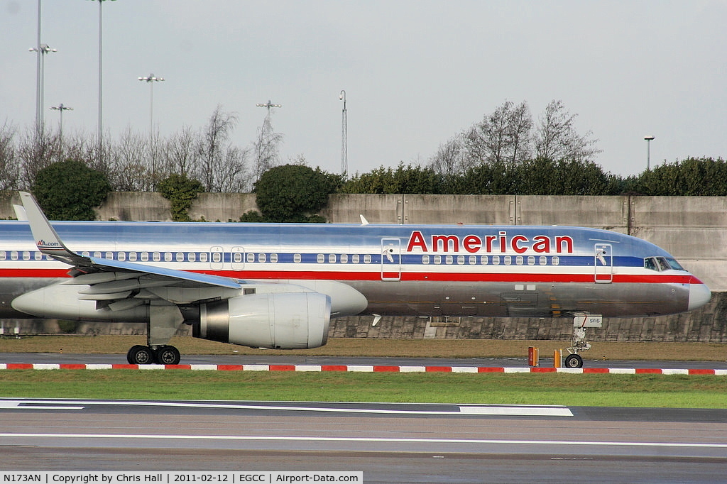 N173AN, 2002 Boeing 757-223 C/N 32399, American Airlines