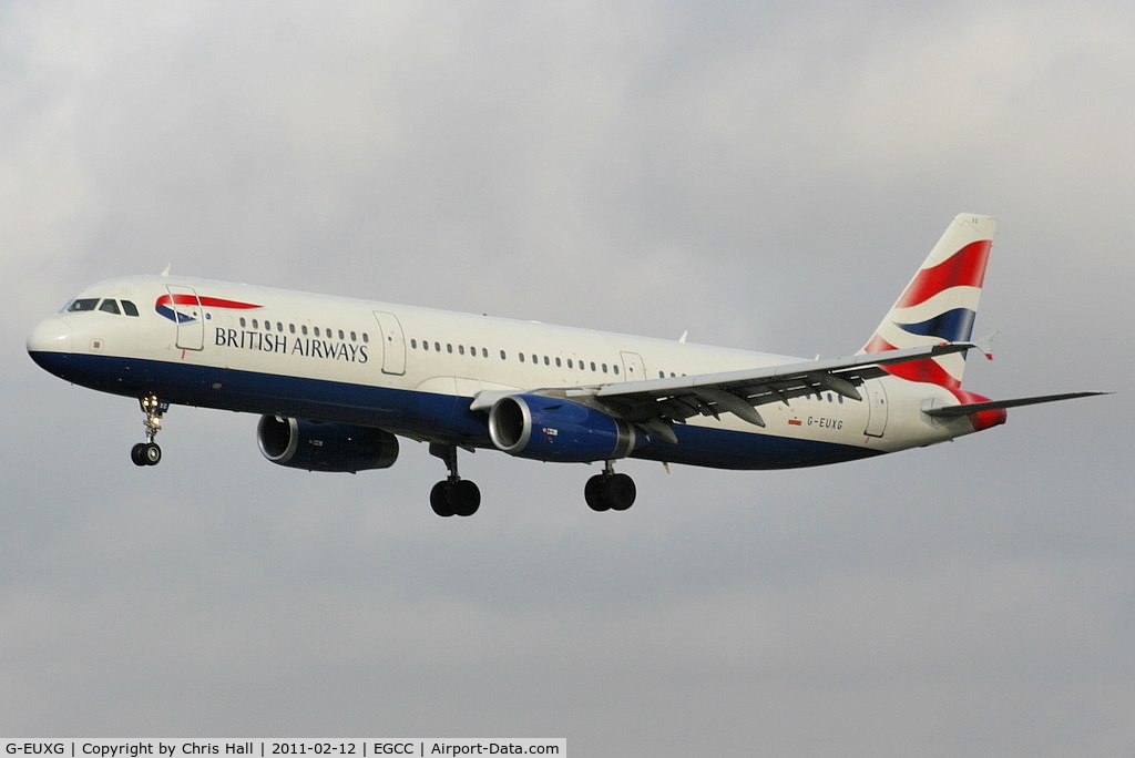 G-EUXG, 2004 Airbus A321-231 C/N 2351, British Airways