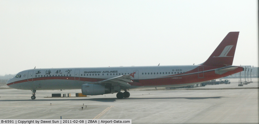 B-6591, 2009 Airbus A321-231 C/N 3969, shanghai air