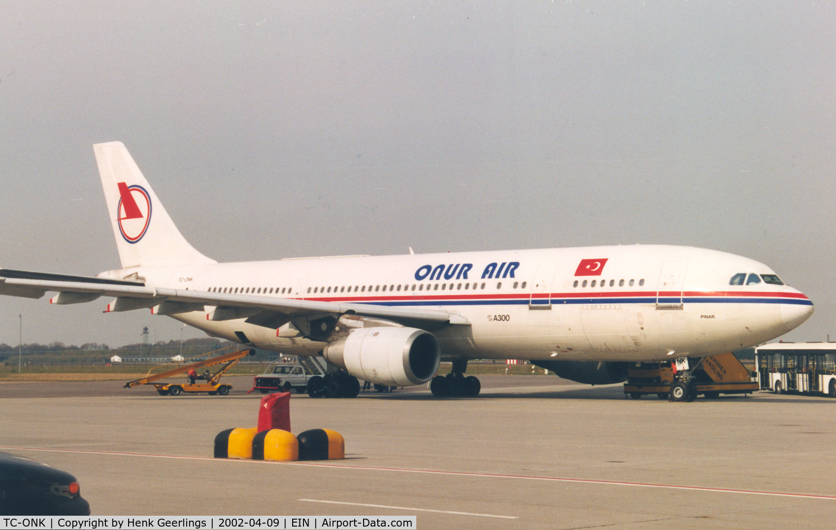 TC-ONK, Airbus A300B4-103 C/N 086, Onur Air - Eindhoven Airport
