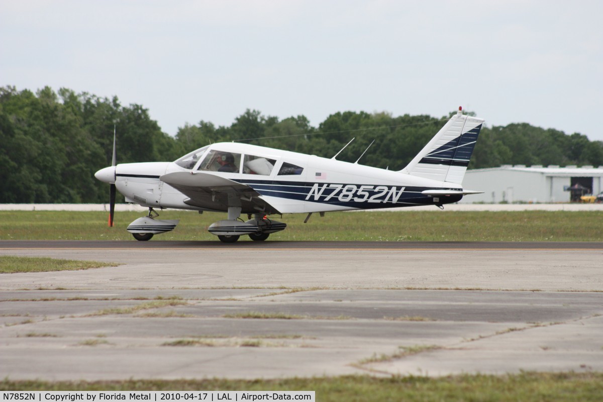 N7852N, 1969 Piper PA-28-180 C/N 28-5309, PA-28-180