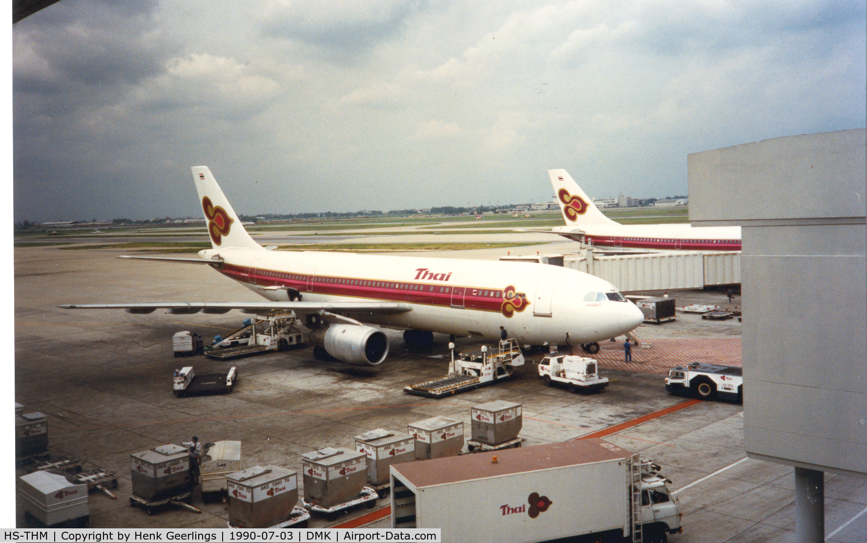 HS-THM, 1978 Airbus A300B4-2C C/N 55, BKK - Don Muang Airport
