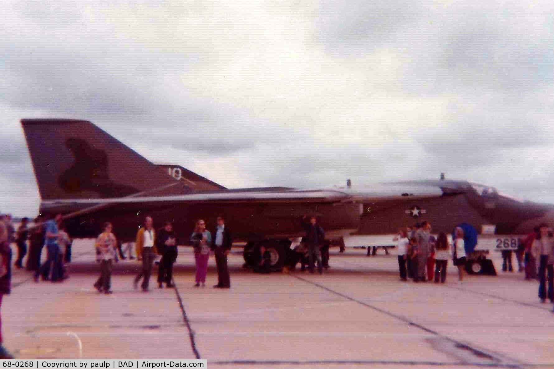 68-0268, 1968 General Dynamics FB-111A Aardvark C/N B1-40, Barksdale Air Force Base 
