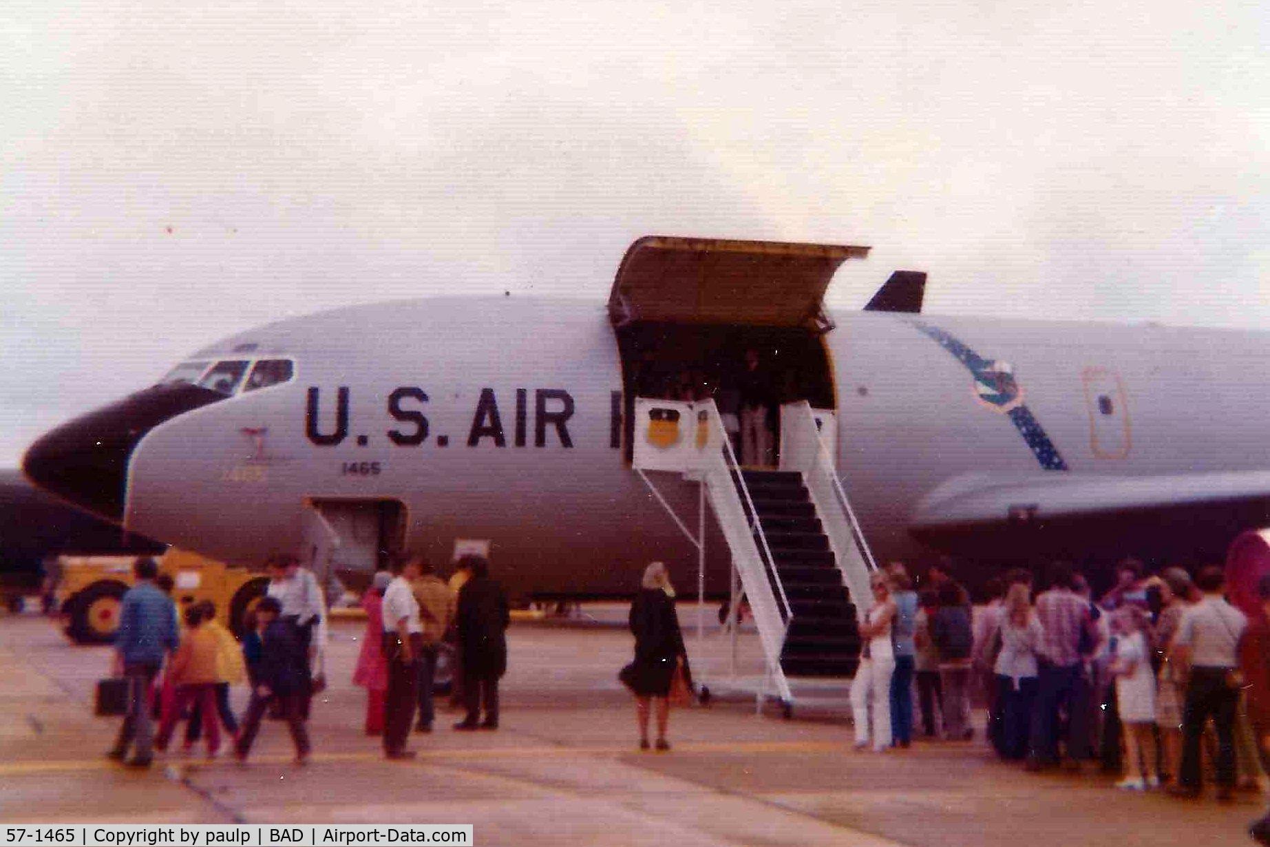 57-1465, 1957 Boeing KC-135E Stratotanker C/N 17536, Barksdale Air Force Base 