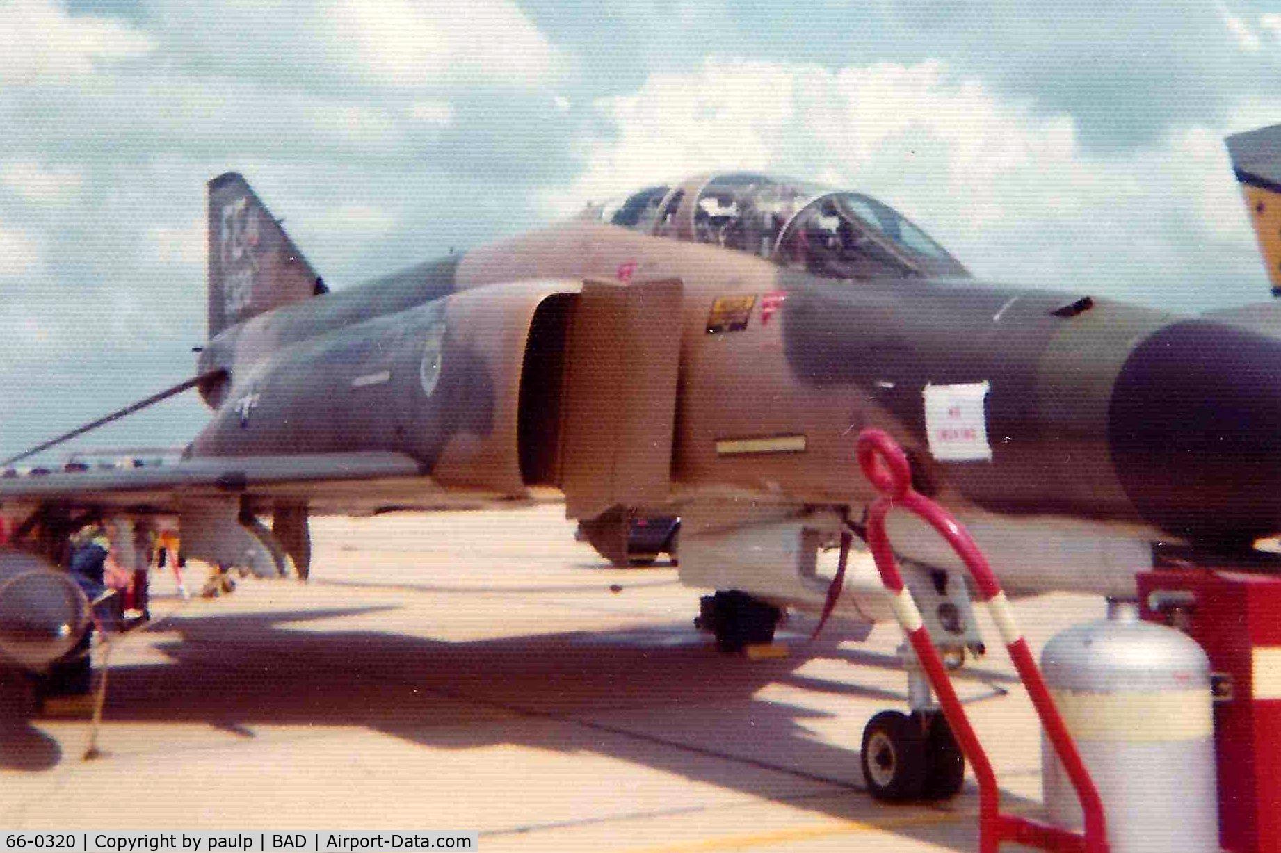 66-0320, 1966 McDonnell F-4E Phantom II C/N 2562, Barksdale Air Force Base 