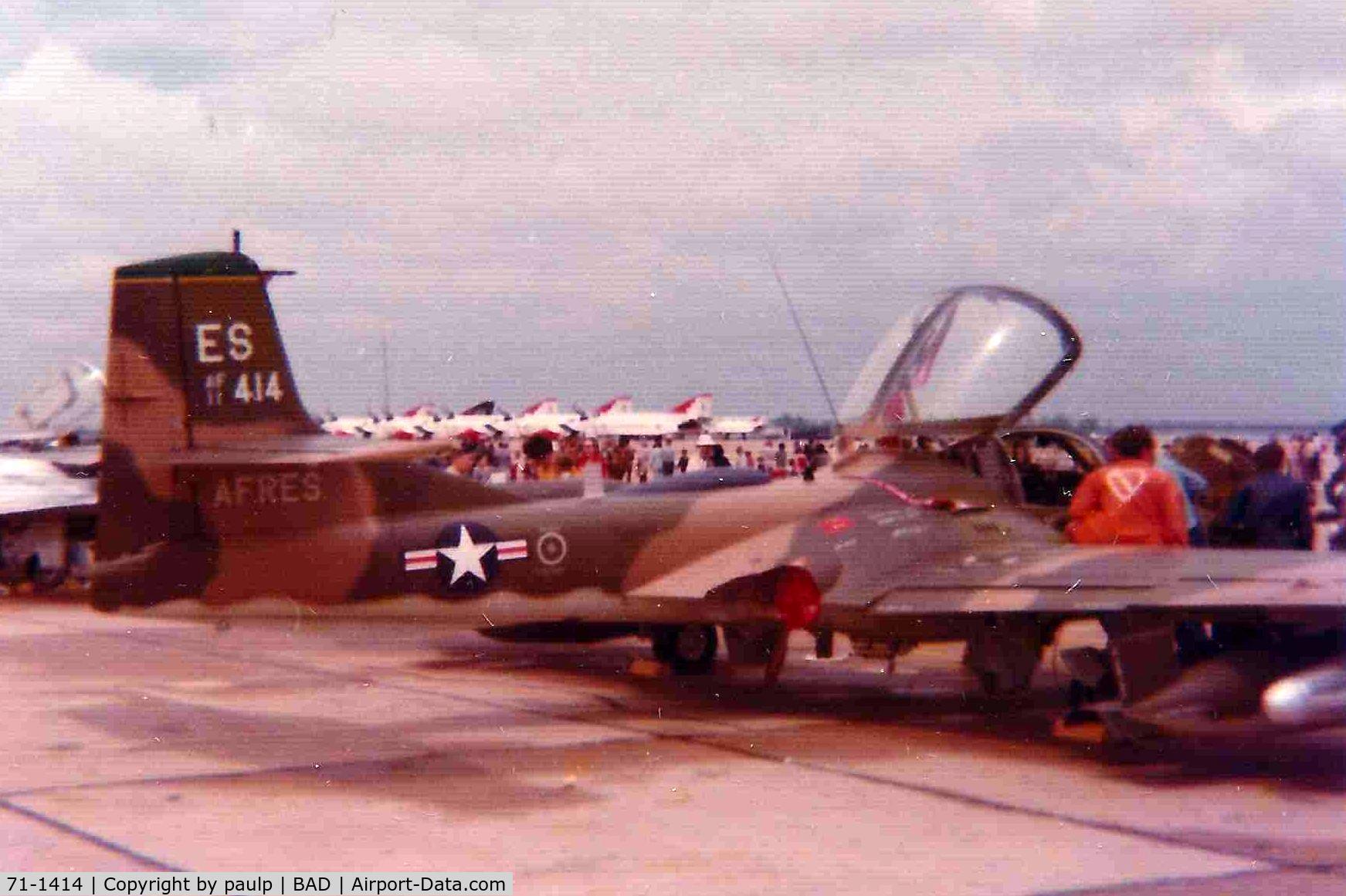 71-1414, 1971 Cessna OA-37B Dragonfly C/N 43414, Barksdale Air Force Base 