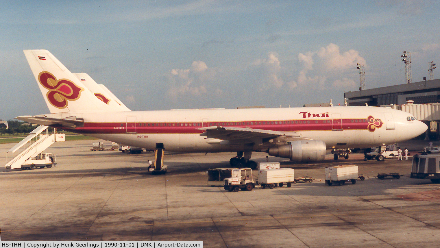 HS-THH, 1976 Airbus A300B4-103 C/N 033, Thai at BKK Don Muang