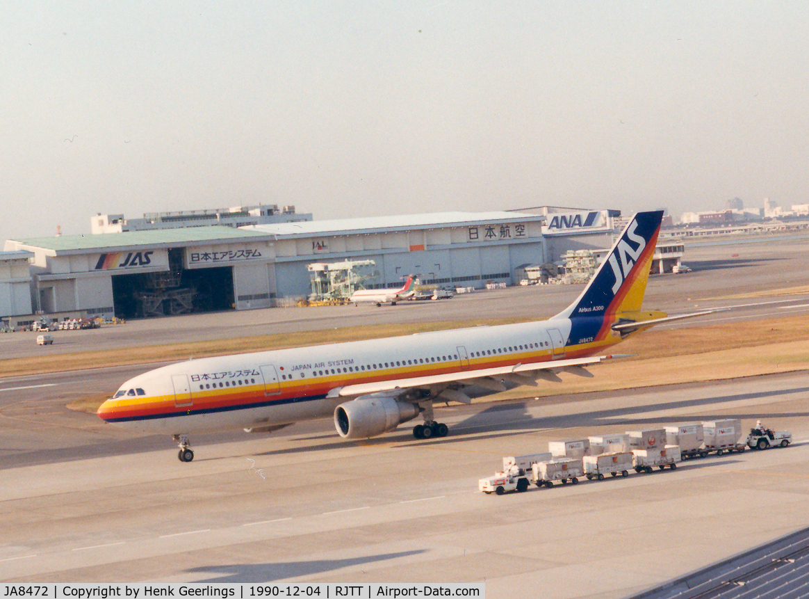 JA8472, 1981 Airbus A300B2K-3C C/N 163, Japan Air System -JAS