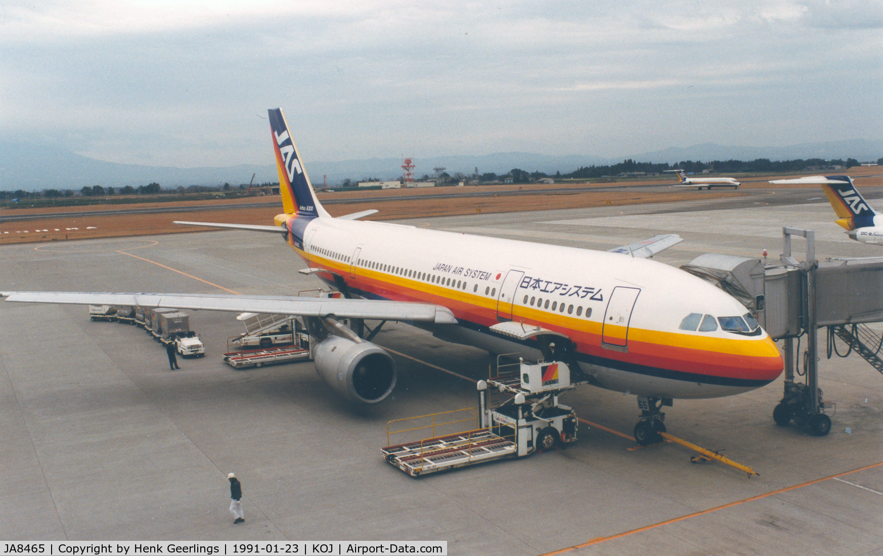 JA8465, Airbus A300B2K-3C C/N 089, Japan Air System - JAS