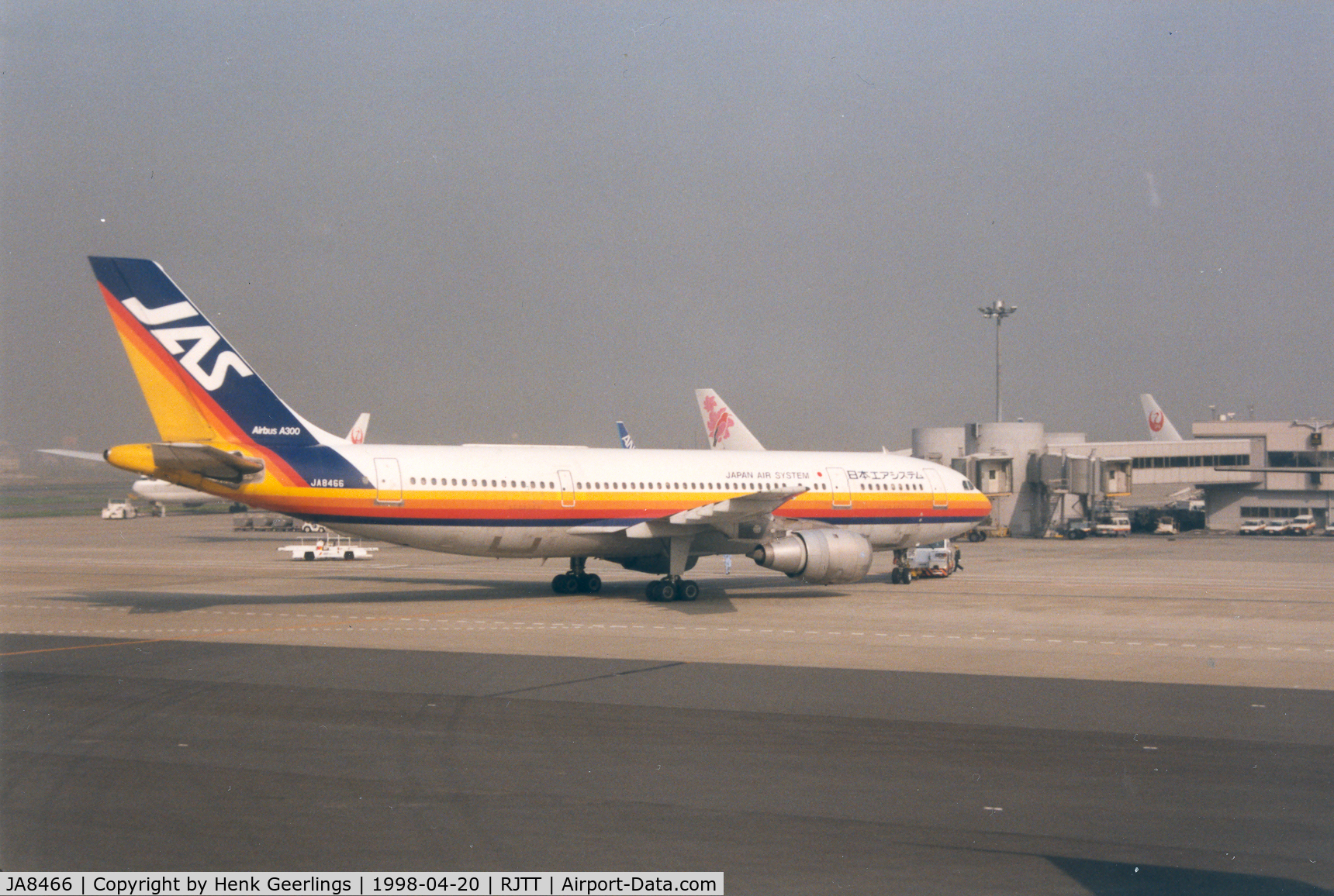 JA8466, 1980 Airbus A300B2K-3C C/N 090, Japan Air System - JAS