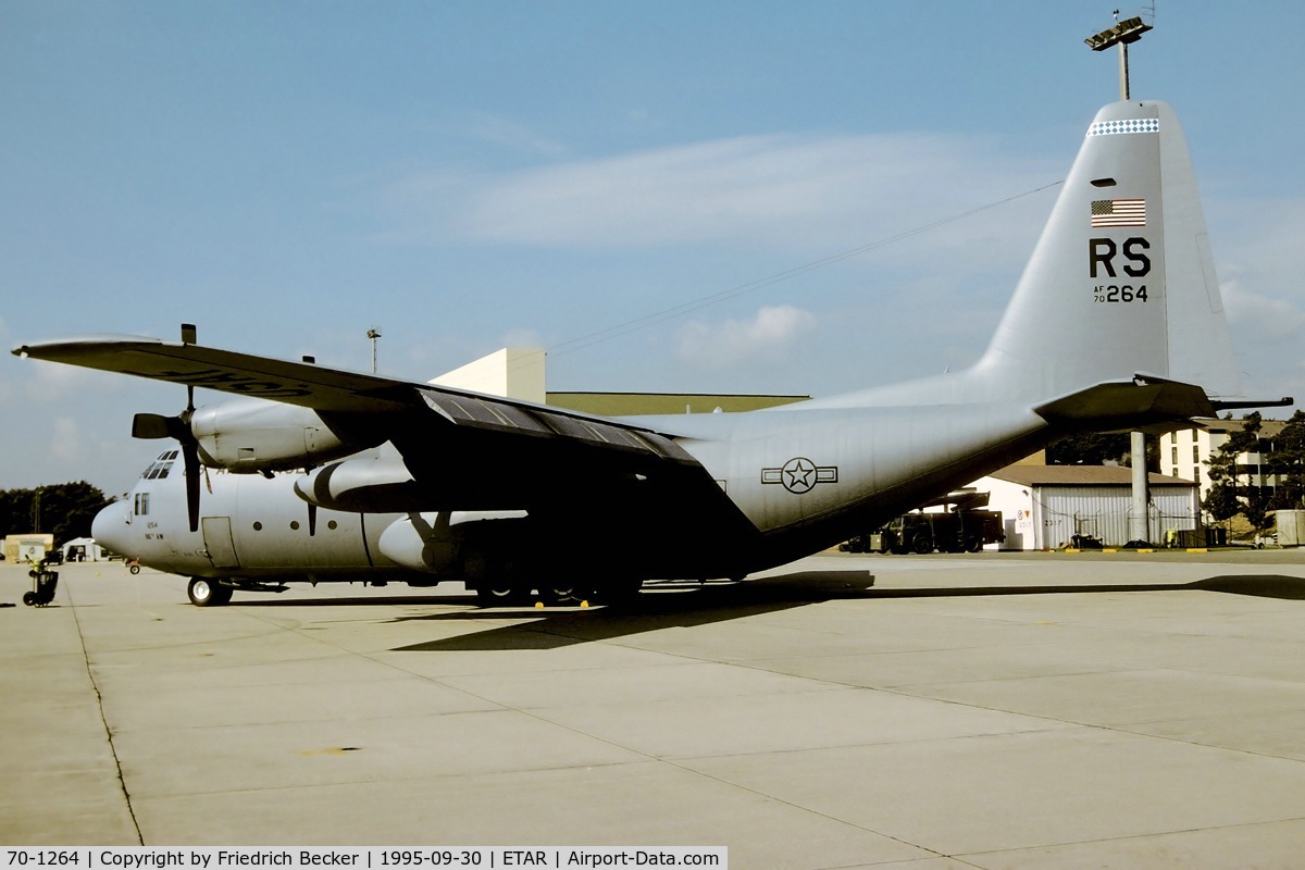 70-1264, 1970 Lockheed C-130E Hercules C/N 382-4417, 86th AW Lockheed C-130E Hercules