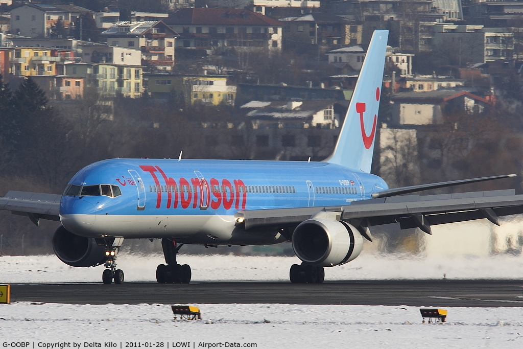 G-OOBP, 2000 Boeing 757-2G5 C/N 30394, TOM [BY] Thomson Airways