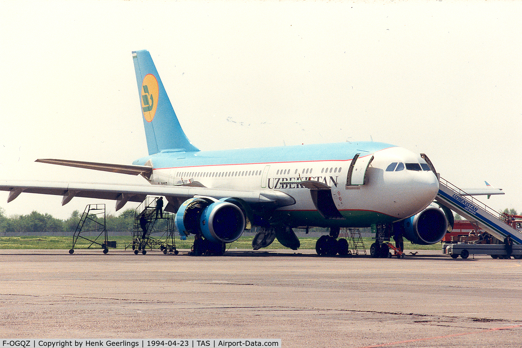F-OGQZ, 1991 Airbus A310-324 C/N 576, Uzbekistan Airlines