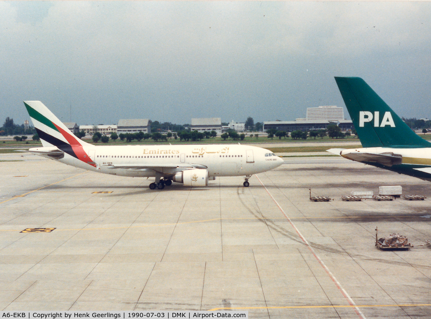 A6-EKB, 1987 Airbus A310-304 C/N 436, Emirates