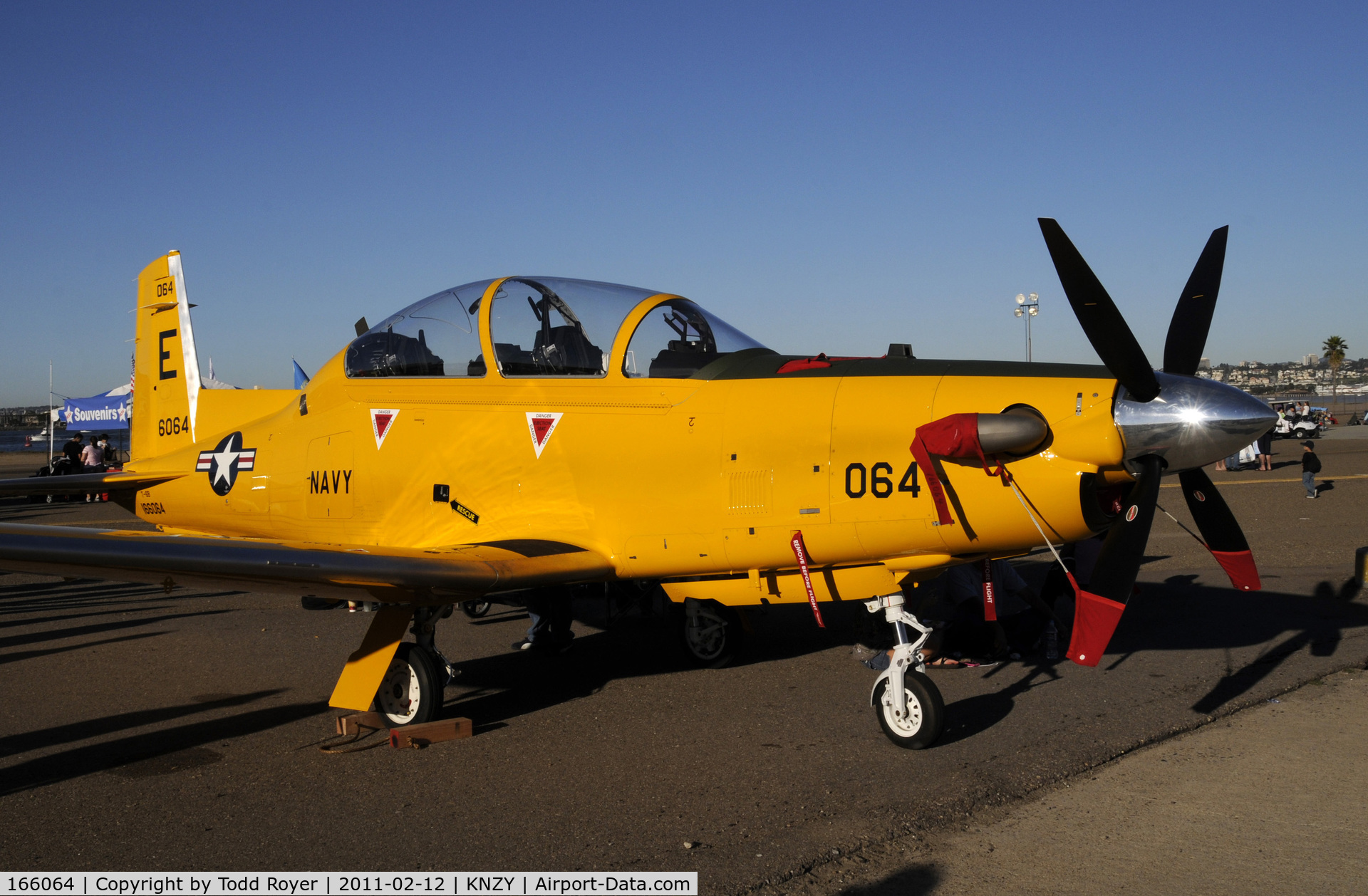 166064, Raytheon T-6B Texan II C/N PN-55, Special paint for the Centennial of Aviation