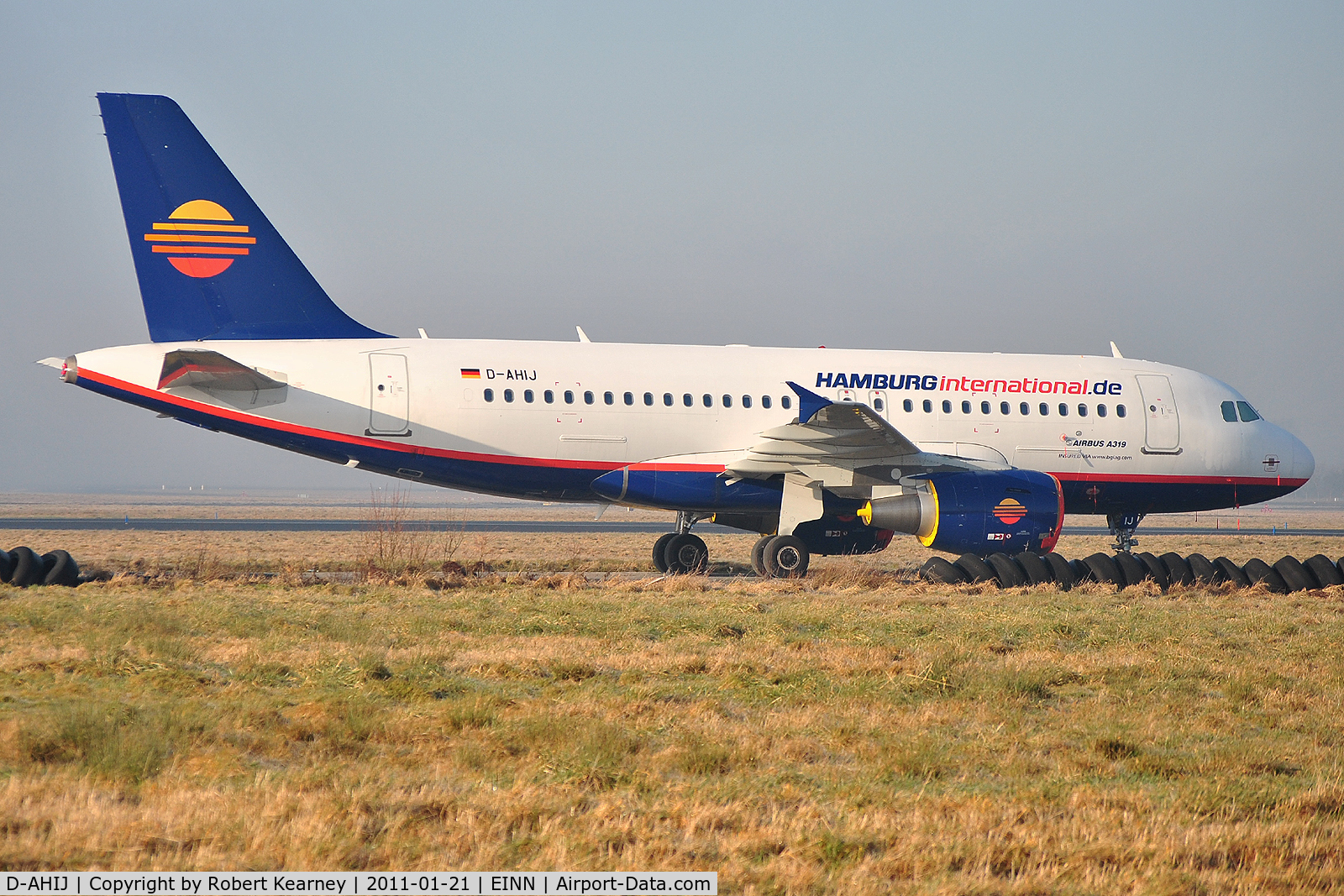 D-AHIJ, 2008 Airbus A319-111 C/N 3533, Again, parked up before being re-painted