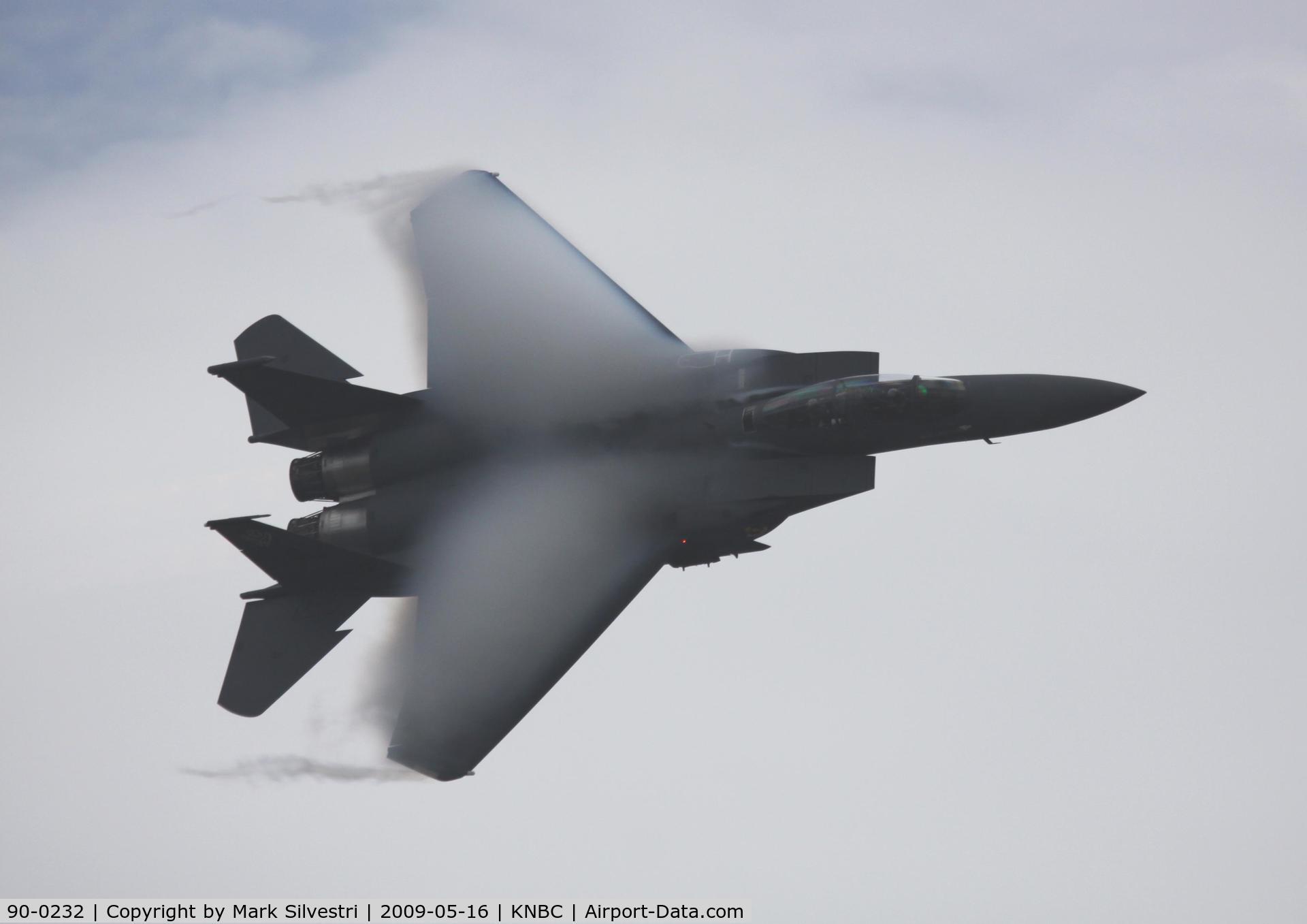 90-0232, 1990 McDonnell Douglas F-15E Strike Eagle C/N 1161/E134, MCAS Beaufort 2009