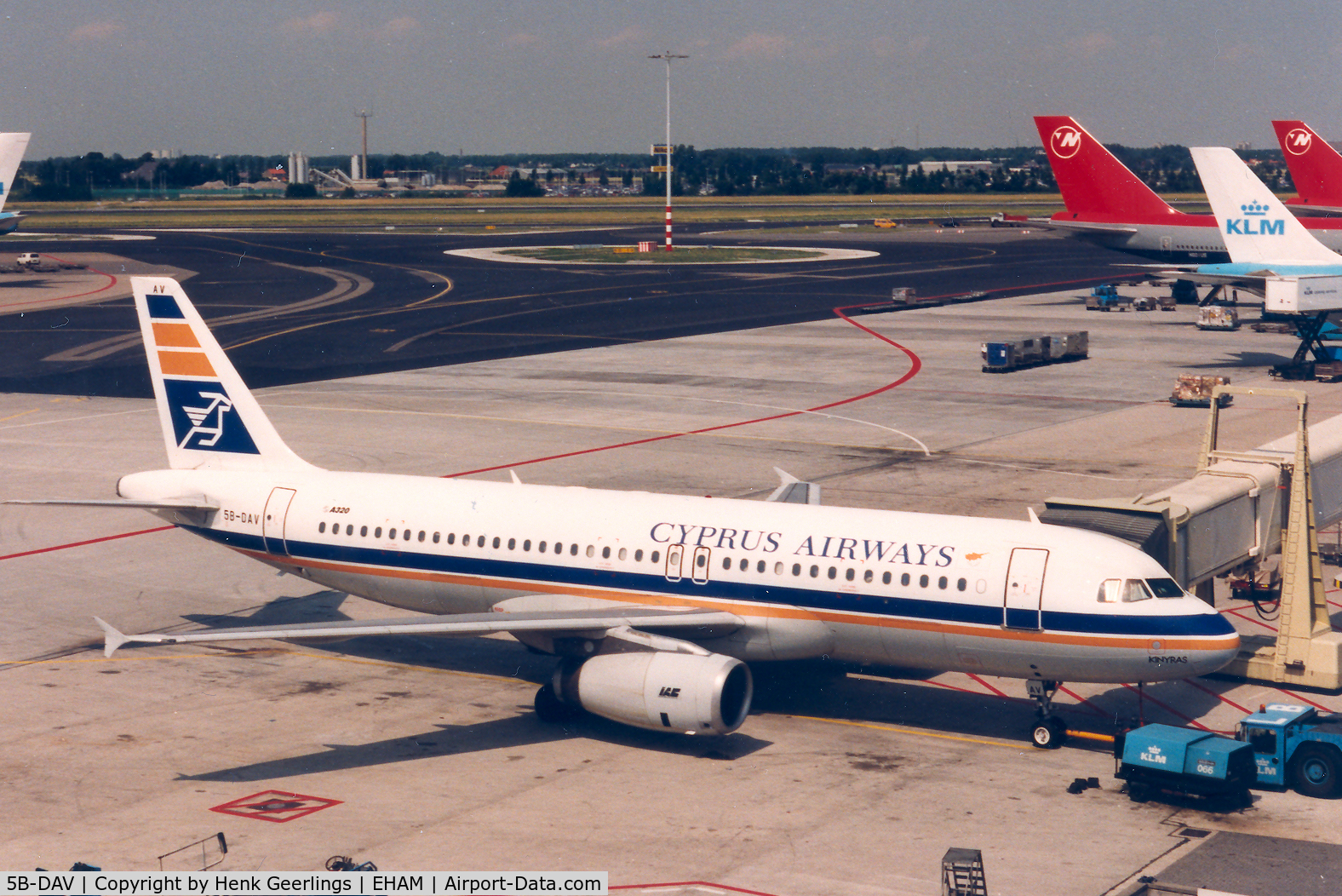 5B-DAV, 1989 Airbus A320-231 C/N 037, Cyprus Airways