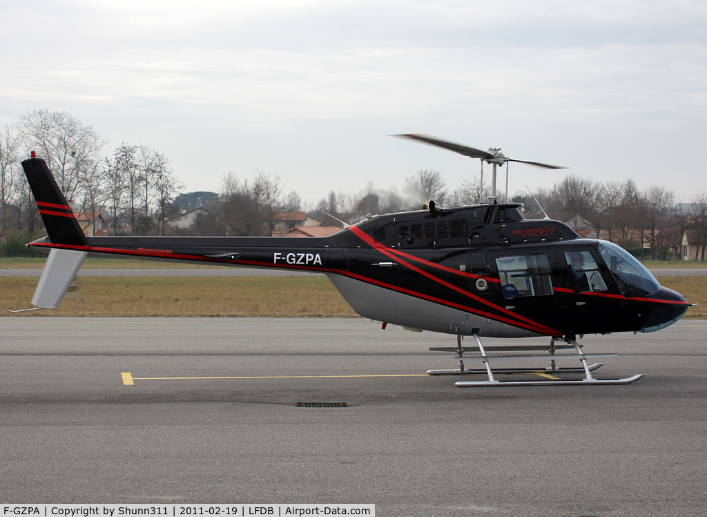 F-GZPA, Bell 206B-3 JetRanger III C/N 4177, Ready for a new flight...