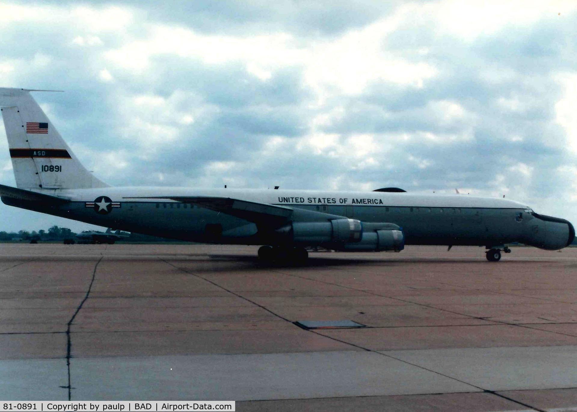 81-0891, 1967 Boeing EC-18B ARIA C/N 19518,  Barksdale Air Force Base 