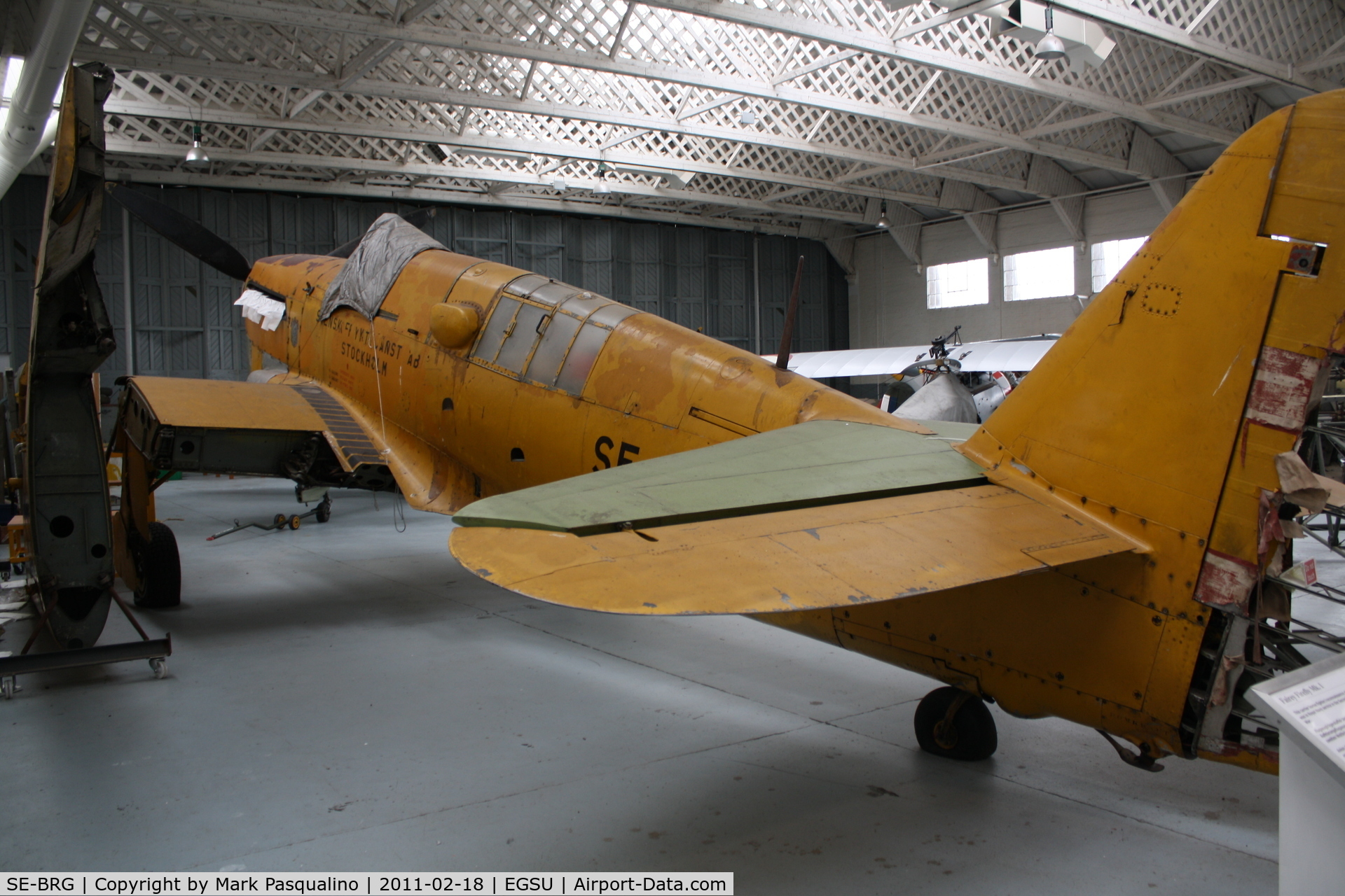SE-BRG, 1944 Fairey Firefly TT.I C/N F.6071, Fairey Firefly TT.MK I